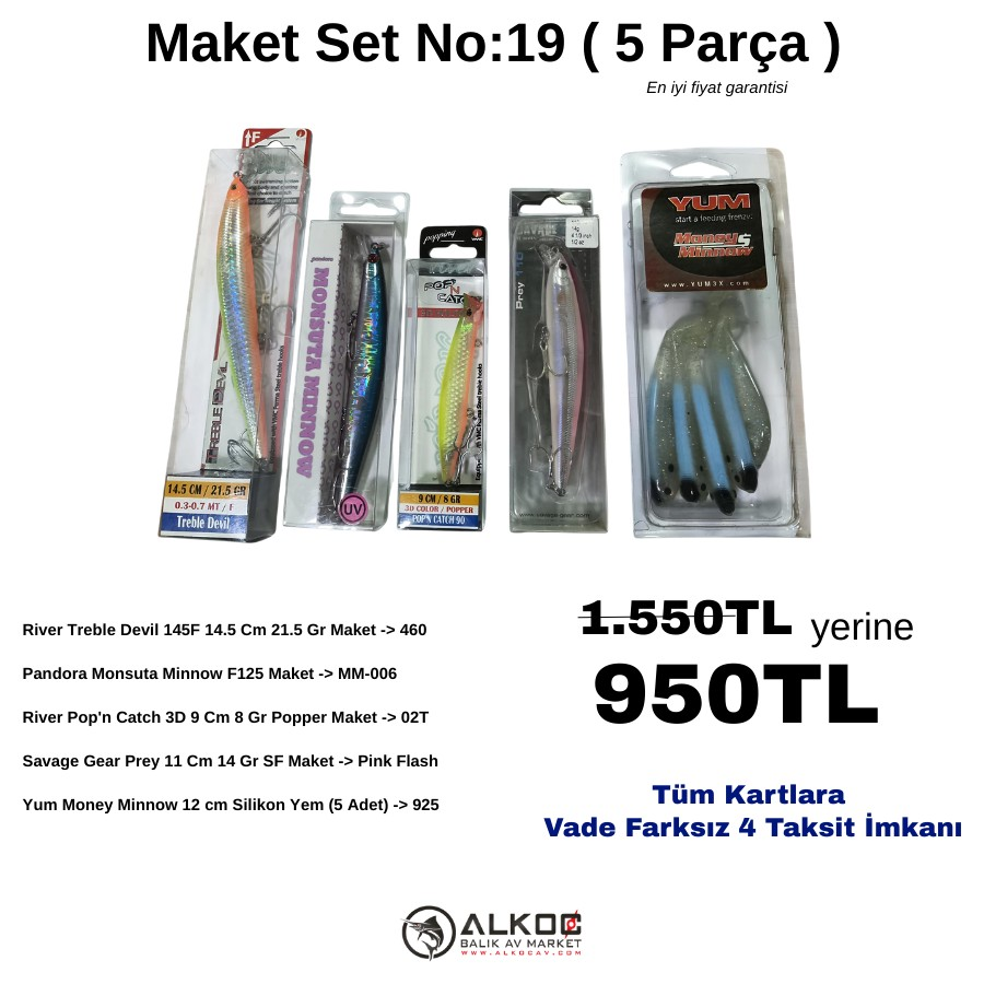 Maket Set No:19 ( 5 Parça )