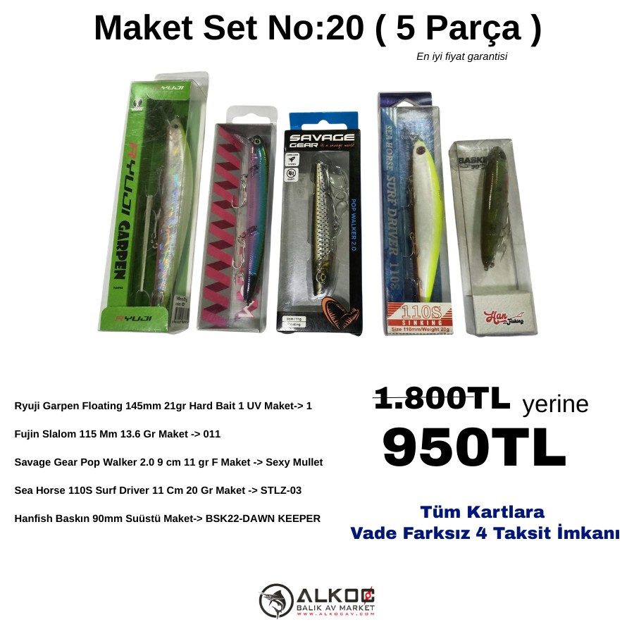 Maket Set No:20 ( 5 Parça )