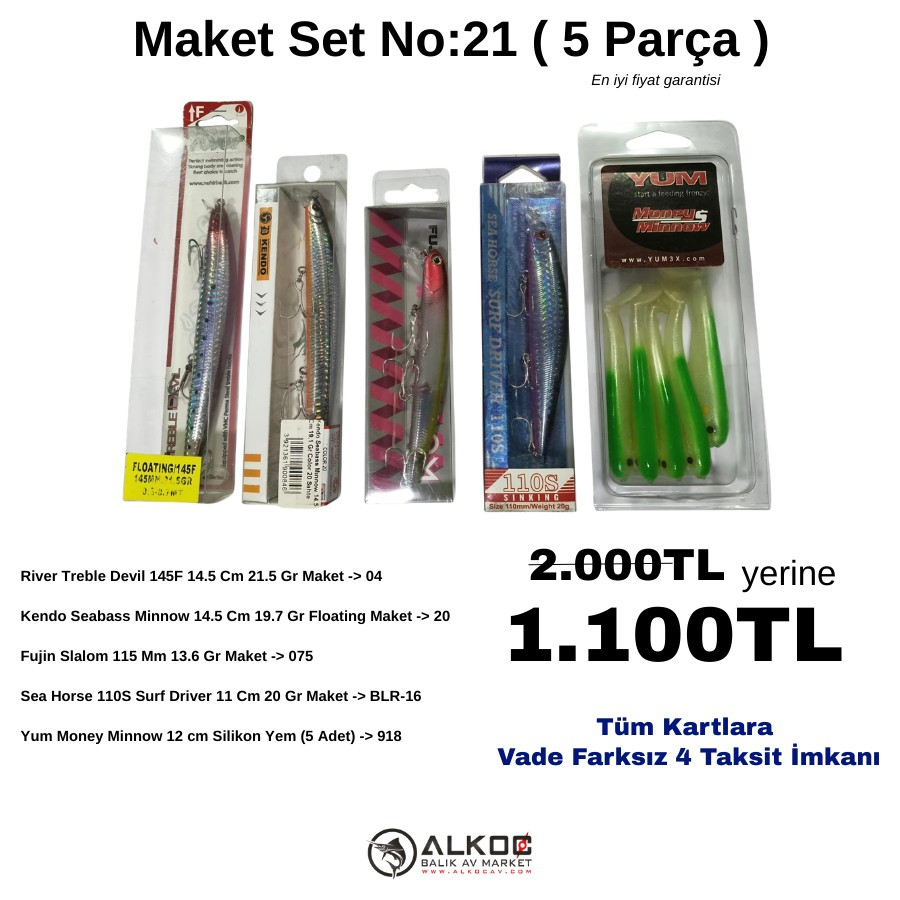 Maket Set No:21 ( 5 Parça )