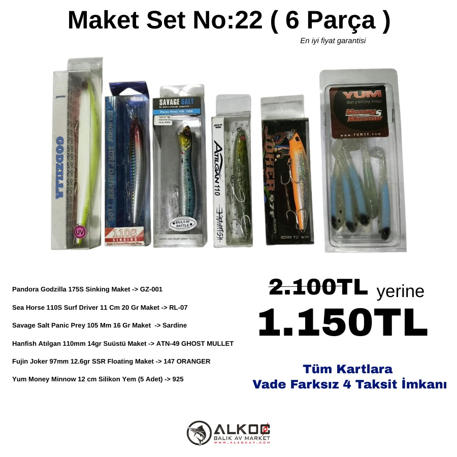 Maket Set No:22 ( 6 Parça )