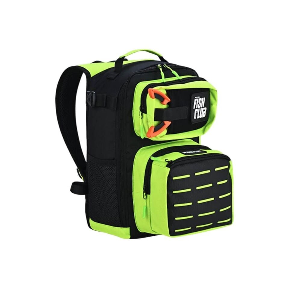 Fujin ProAji Back Pack Lime Camo Balıkçı Sırt Çantası