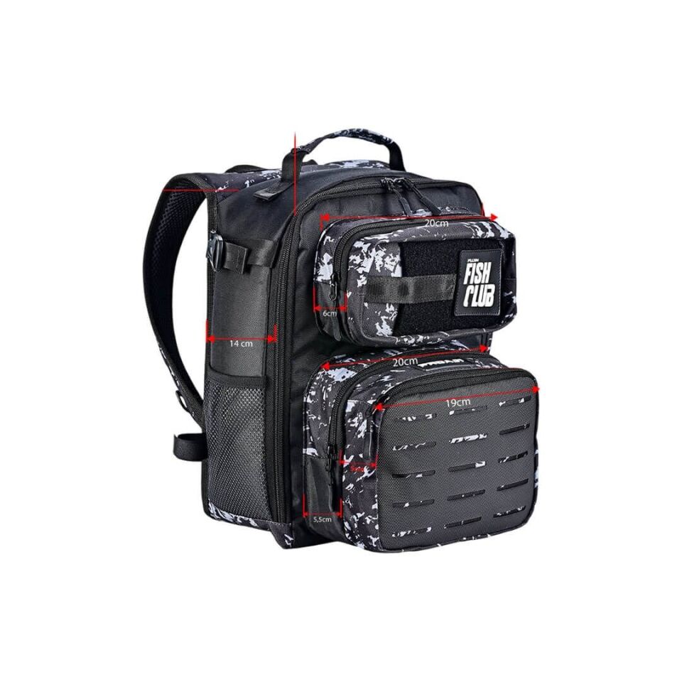 Fujin ProAji Back Pack Lime Camo Balıkçı Sırt Çantası