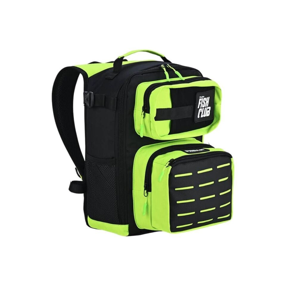 Fujin ProAji Back Pack Lime Camo Balıkçı Sırt Çantası