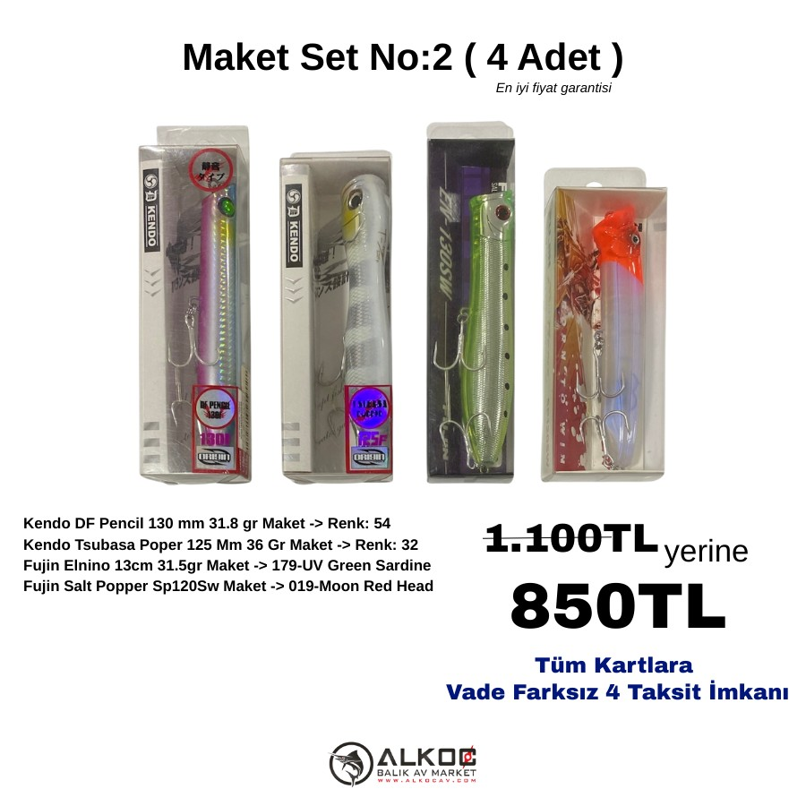 Maket Set No:2 ( 4 Adet )
