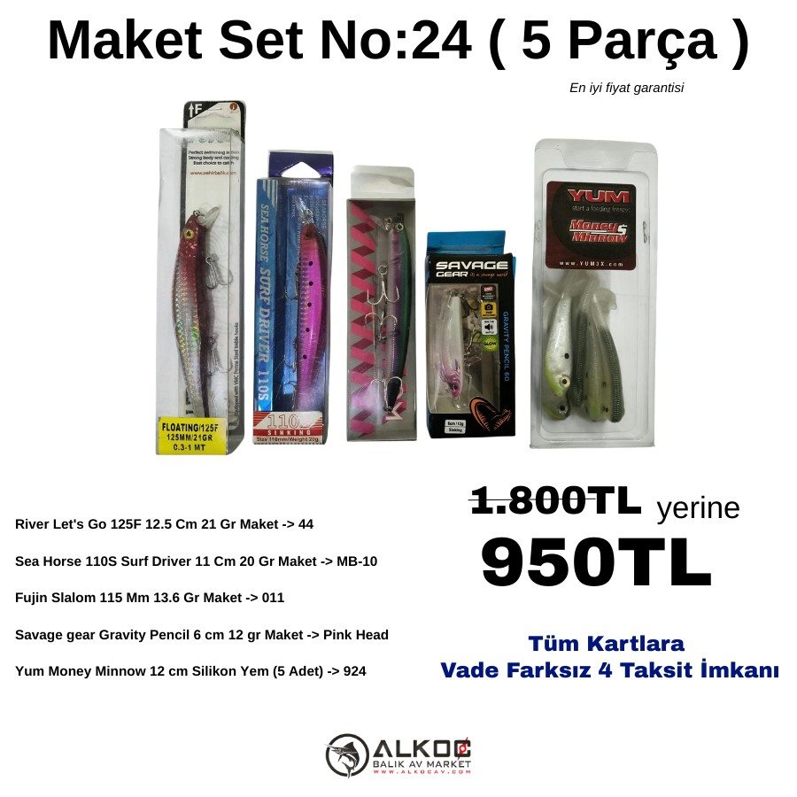 Maket Set No:24 ( 5 Parça )