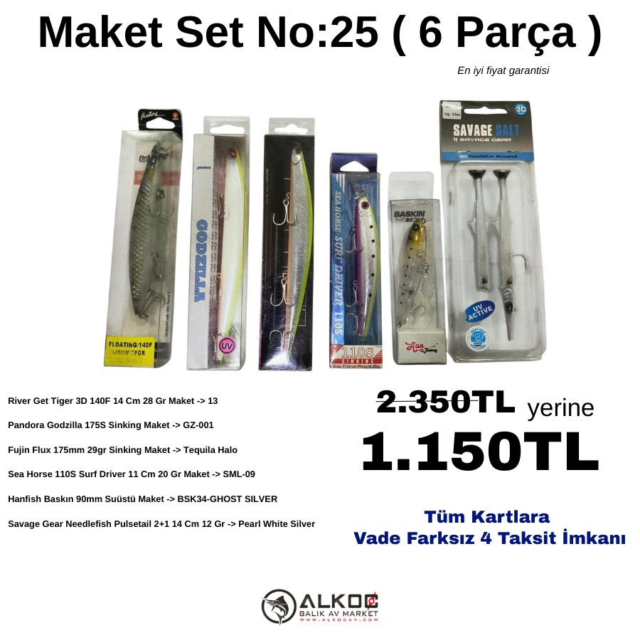Maket Set No:25 ( 6 Parça )