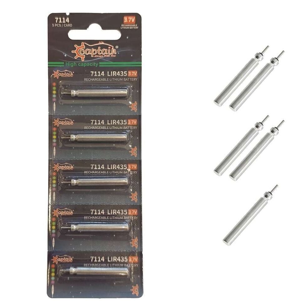 Captain 7114 Fosfor ve Şamandra İçin Şarj Olan PİL (1 Adet)