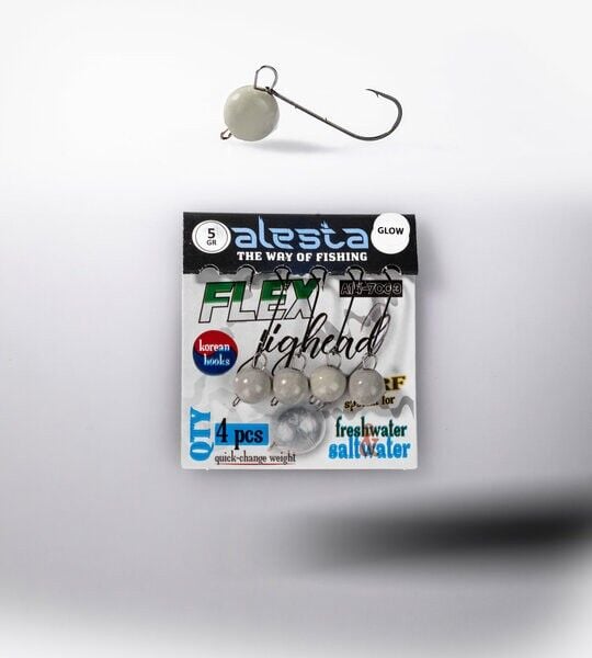 Alesta Flex Mafsallı (Glow) Lrf Jighead