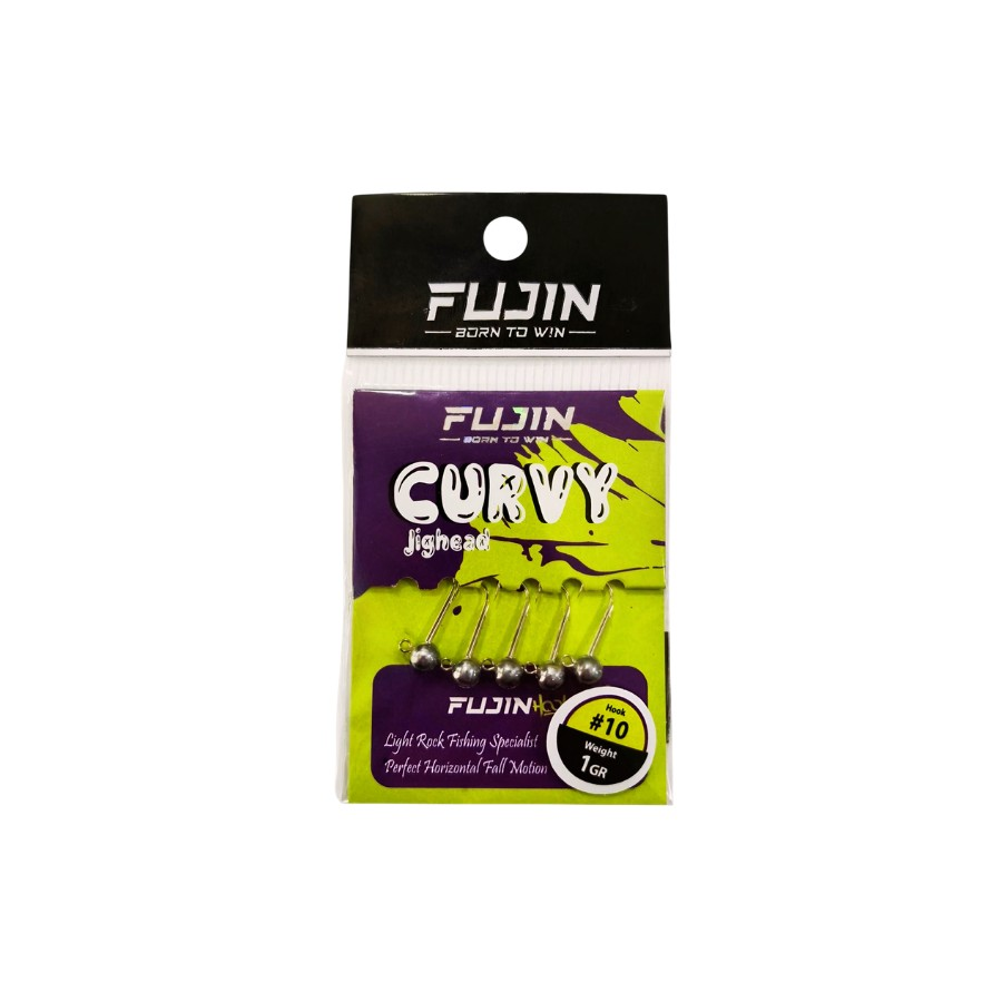 Fujin Curvy Jig Head #10 LRF Aji Jighead