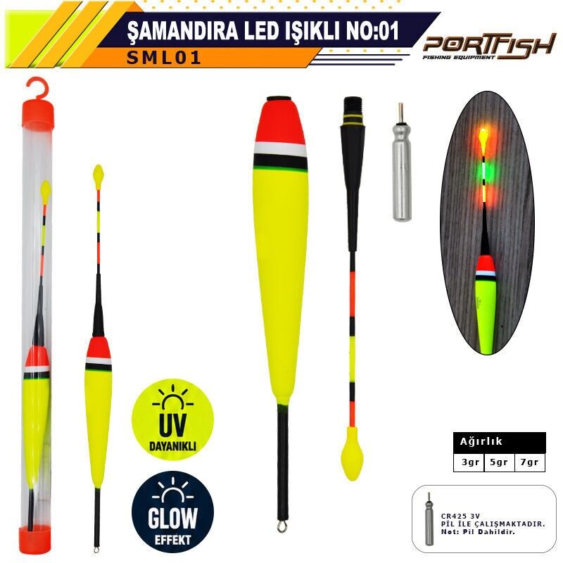 Portfish Şamandıra Led Işıklı No:01