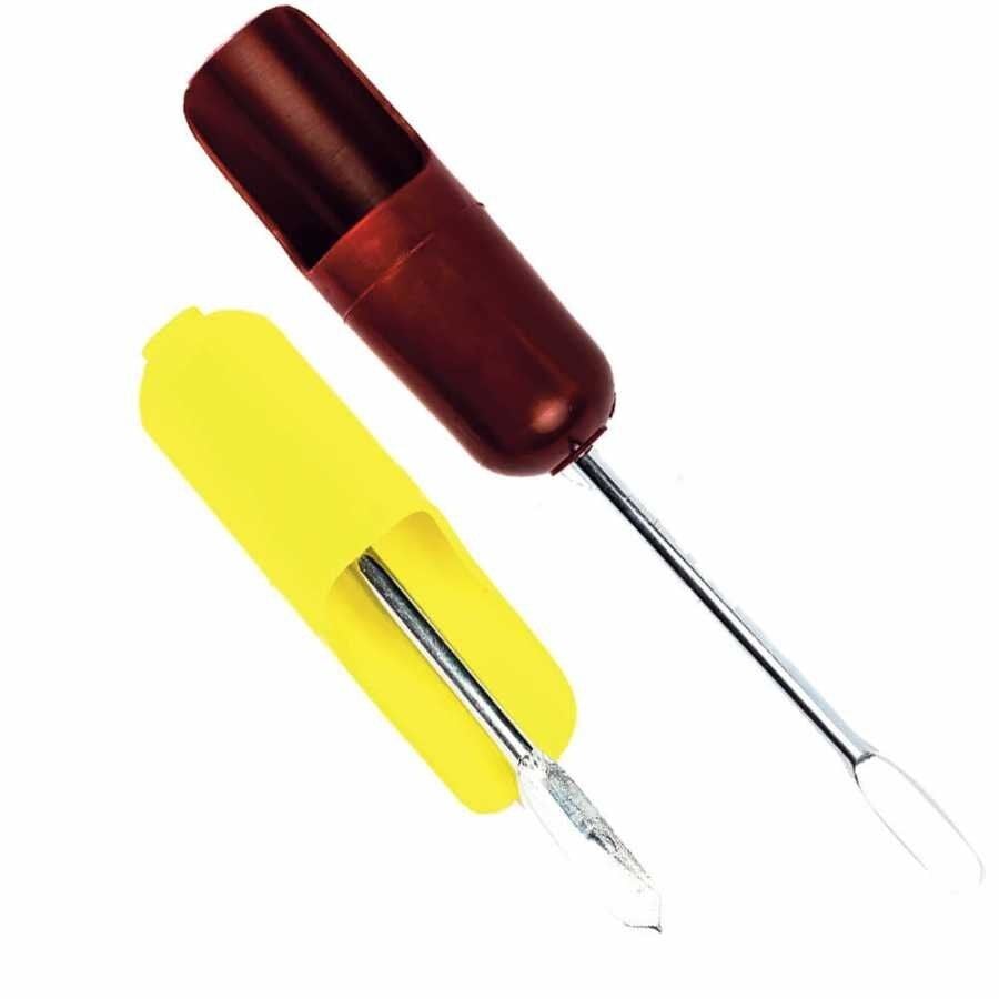 Albastar Vidalı Kamış Ayağı Metal Saplı Küçük