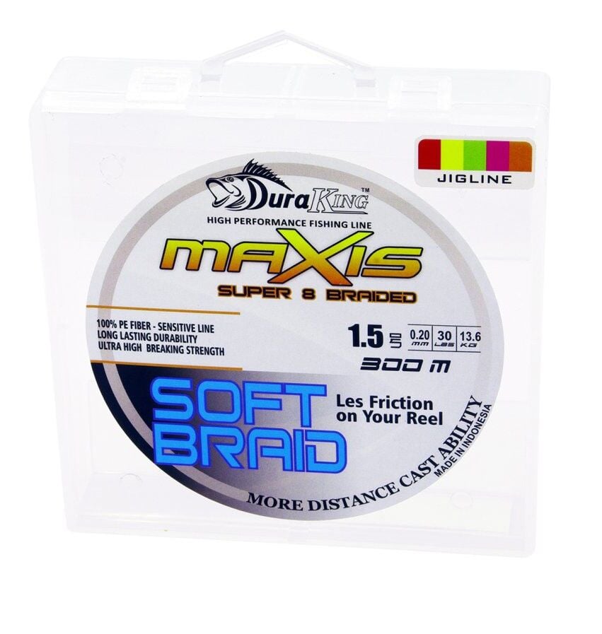 Duraking Maxis S.Soft 8x 300mt İp Misina Multicolor
