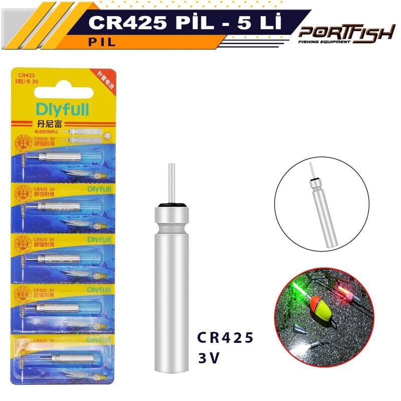 Portfish Pil CR425 (1 Adet)