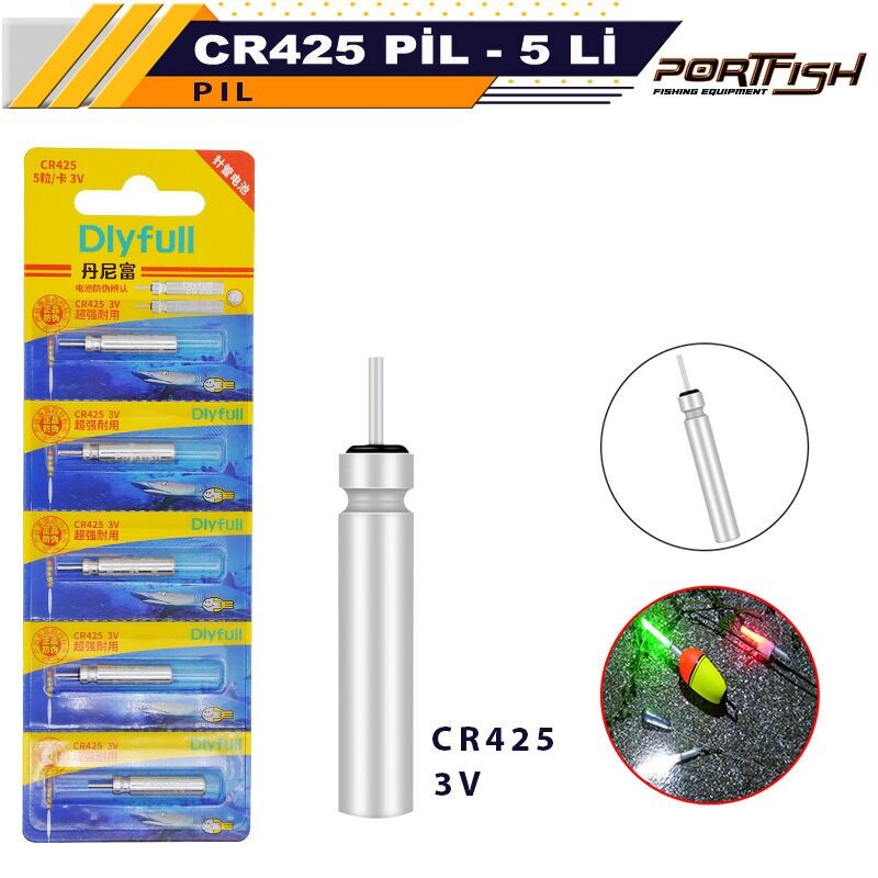 Portfish Pil CR425 (1 Adet)