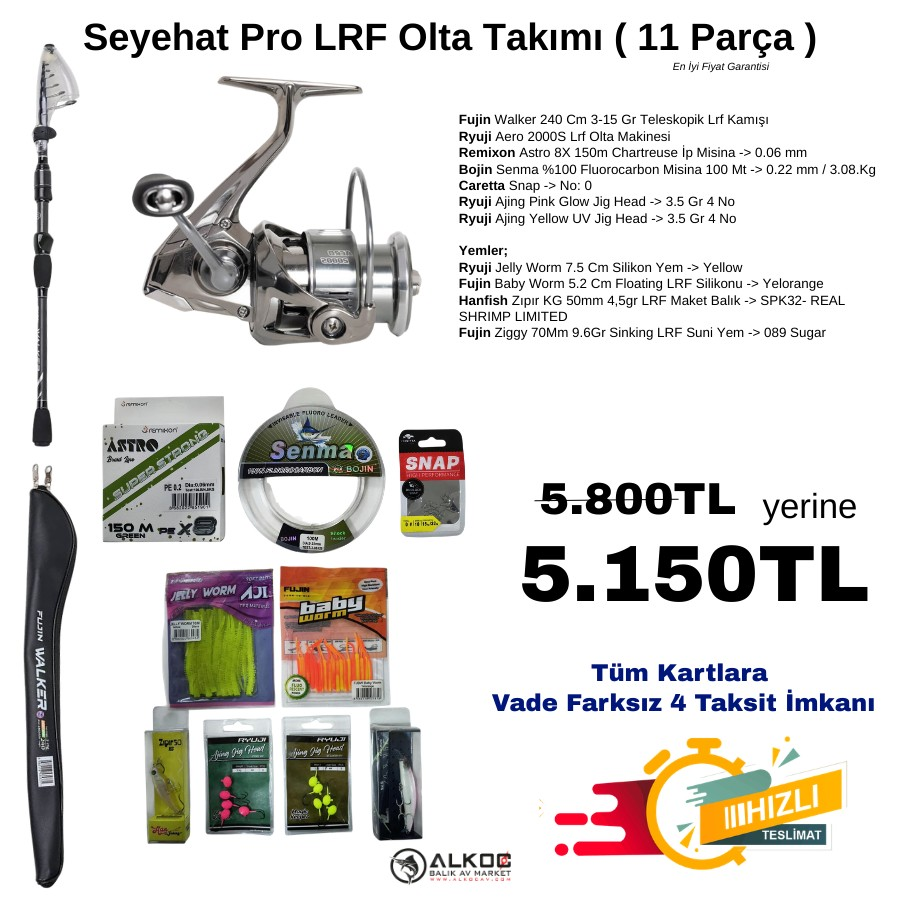 Seyehat Pro LRF Olta Takımı ( 11 Parça )