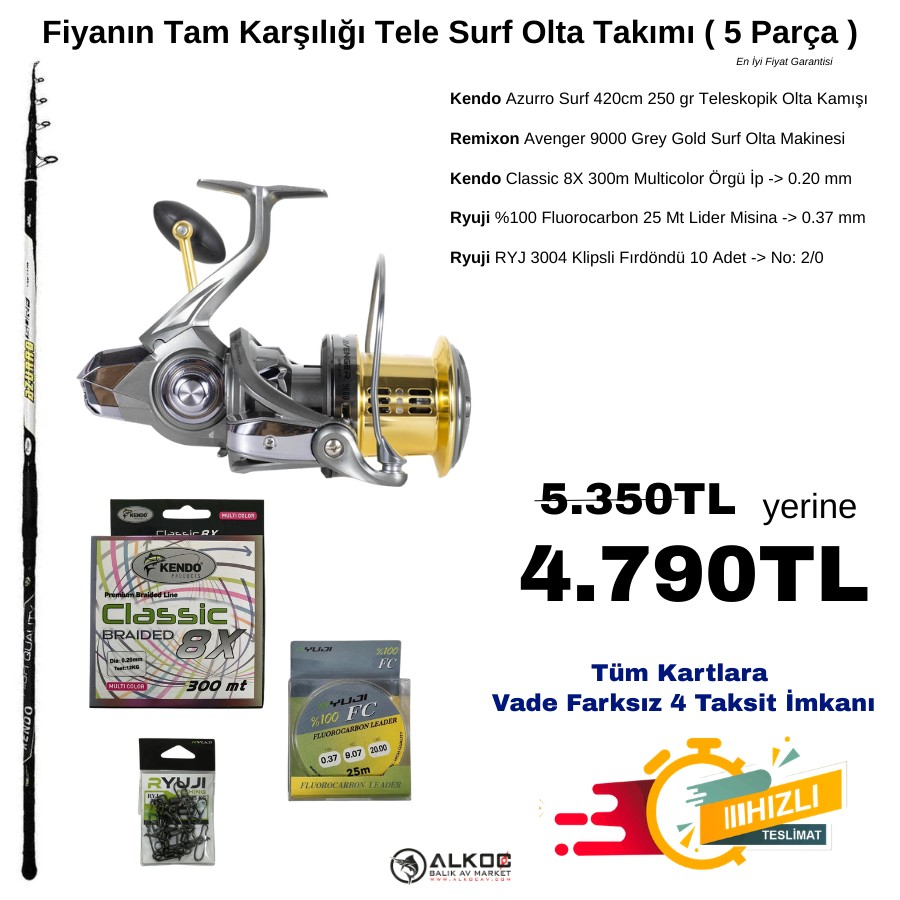 Fiyatının Tam Karşılığı Pro Surf ( 5 Parça )