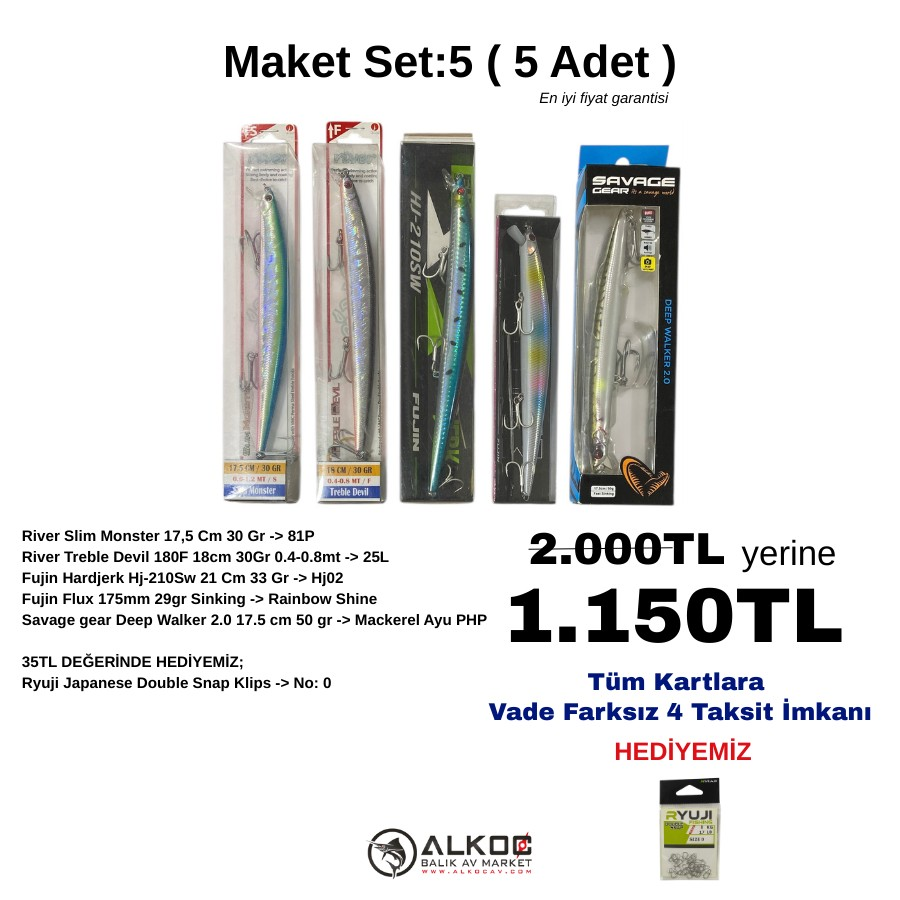 Maket Set No:5 ( 5 Adet )