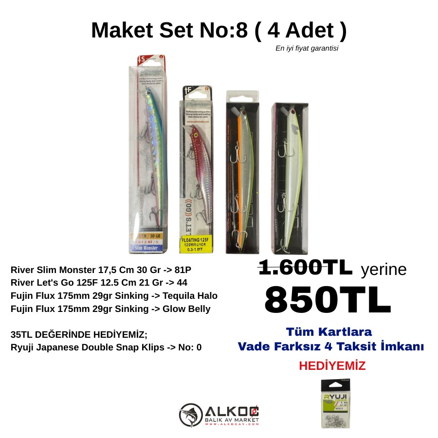 Maket Set No:8 ( 4 Adet )