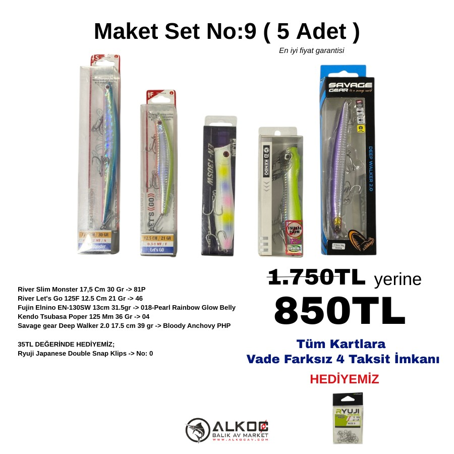 Maket Set No:9 ( 5 Adet )