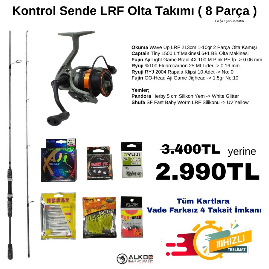 Kontrol Sende LRF Olta Takımı ( 8 Parça )