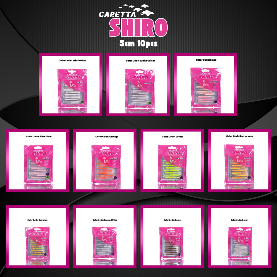 Caretta Shiro 5cm Kokulu Lrf Silikon Yem