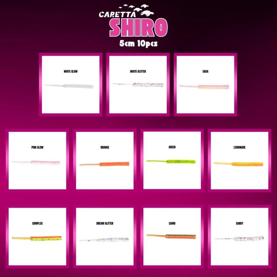Caretta Shiro 5cm Kokulu Lrf Silikon Yem