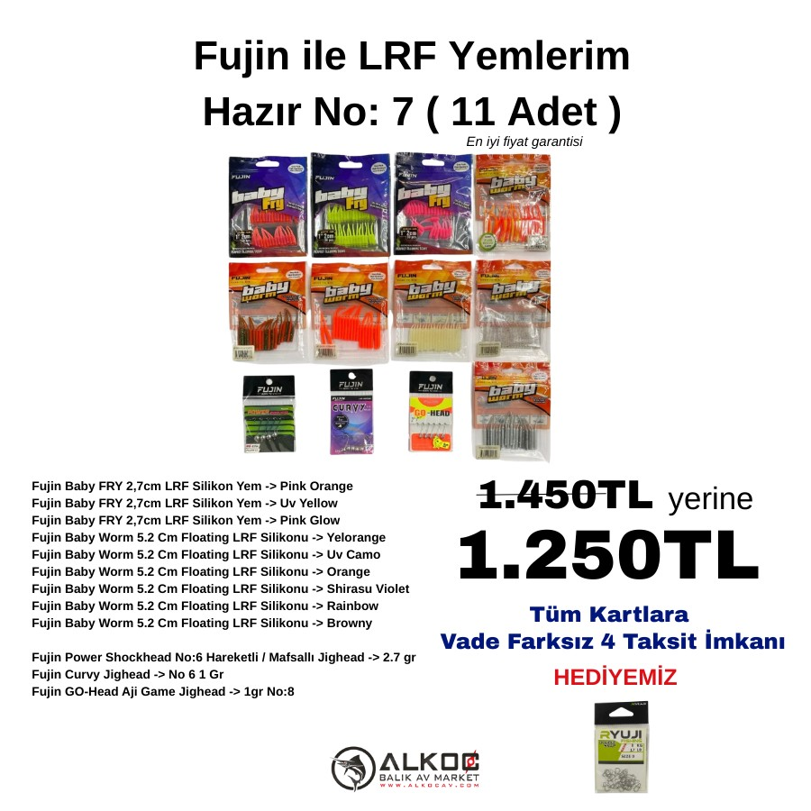 Fujin ile LRF Yemlerim Hazır Yem Paketi No: 7