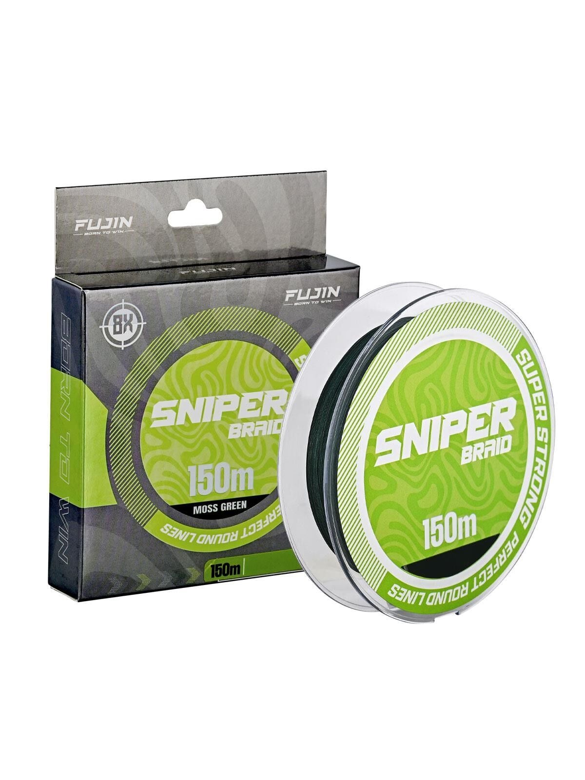 Fujin Sniper 8X 150Mt Moss Green İp Misina