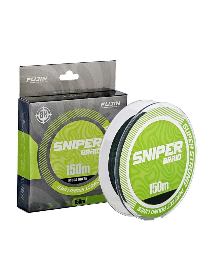 Fujin Sniper 8X 150Mt Moss Green İp Misina