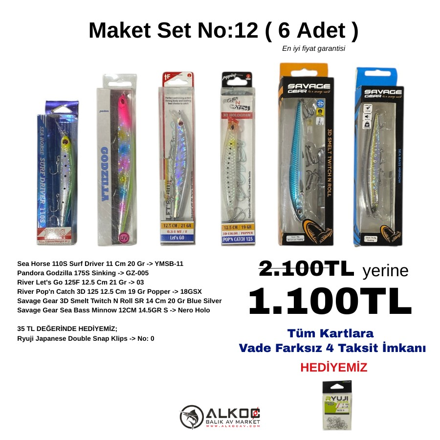 Maket Set No:12 ( 6 Adet )