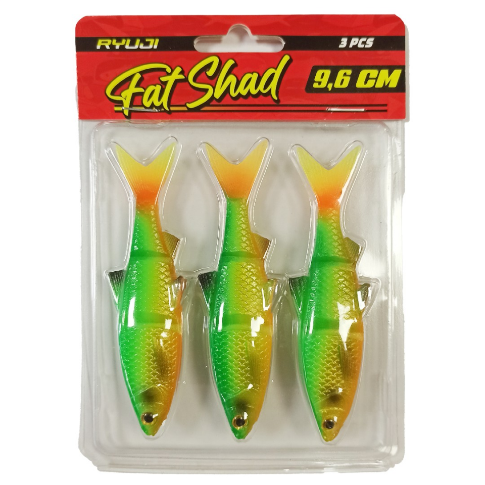 Ryuji Fat Shad 9,6cm 8gr Silikon Yem