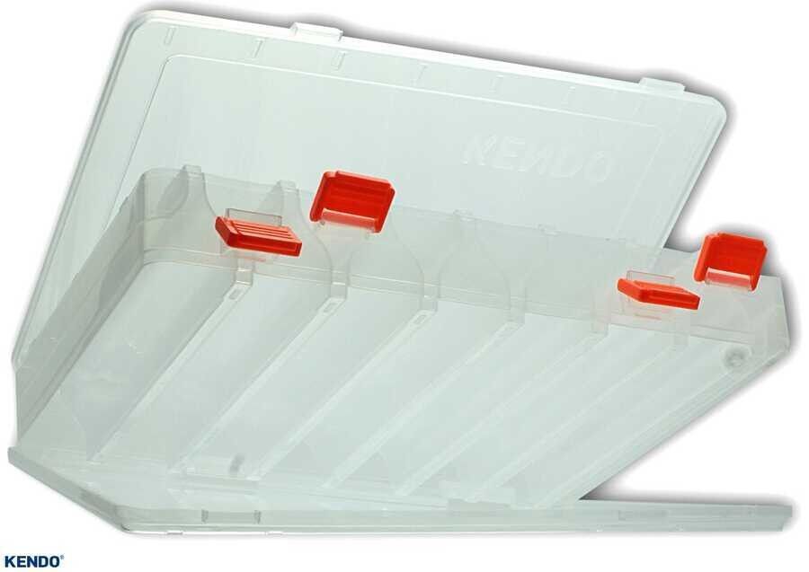 Kendo Çift Taraflı Suni Yem Kutusu 17cm Turuncu