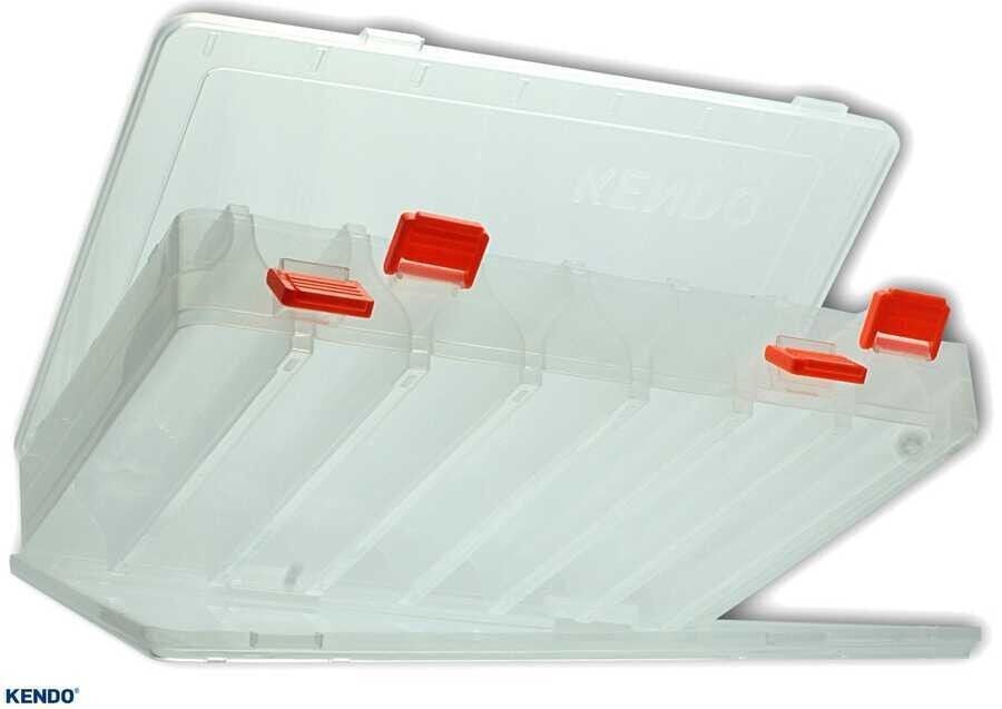 Kendo Çift Taraflı Suni Yem Kutusu 17cm Turuncu