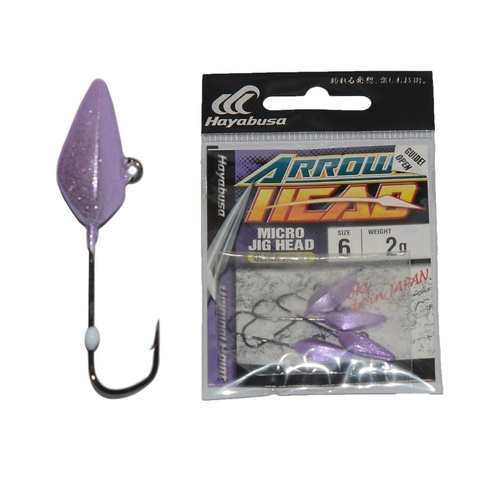 Hayabusa EX 931 Lrf Jig Head Arrow Head Uv 4'lü Paket