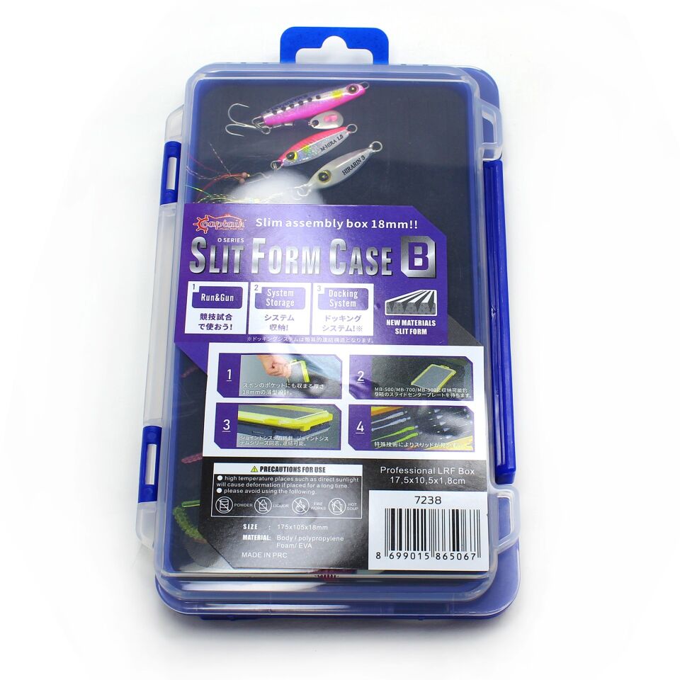 Captain 7238 Profesyonel LRF Kutusu 17x10x2cm Lacivert