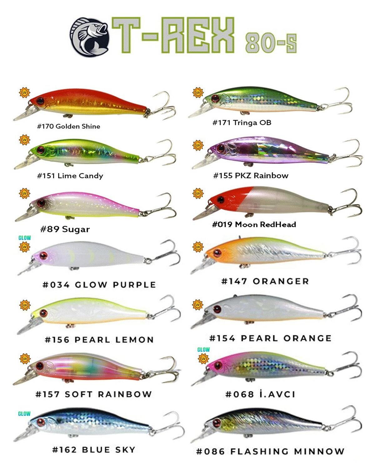 Fujin T-Rex 80-S 11 Gr 80 Mm Maket Balık