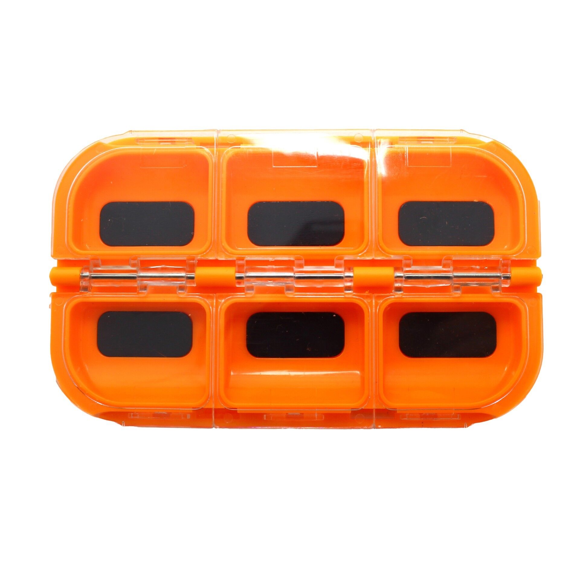 Captain 7242 Mıknatıslı LRF Mini Malzeme Kutusu 11x7x1.5cm Turuncu