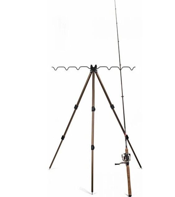 Captain 6803 Tripod Alüminyum Teleskobik 3'lü Kamış Sehpası 120cm