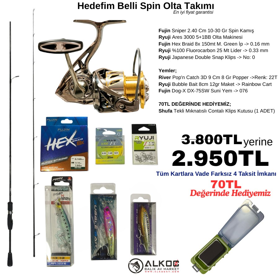 Hedefim Belli Spin Olta Takımı
