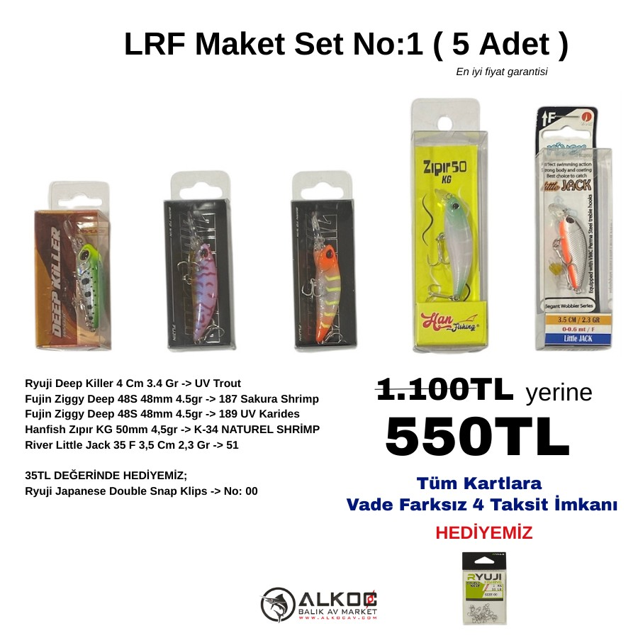 LRF Maket Set No:1 ( 5 Adet )