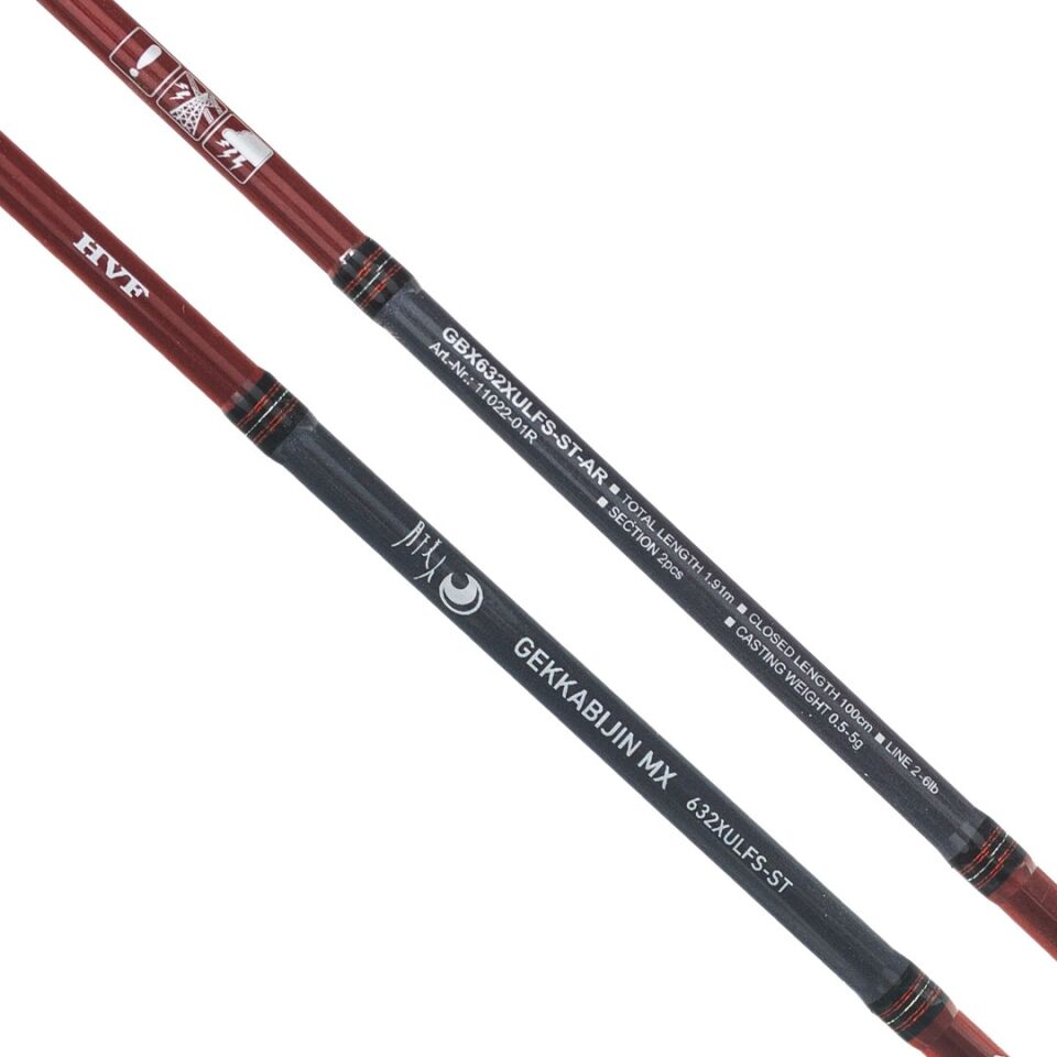 Daiwa Gekkabijin MX 1.91 Cm 0.5-5 Gr 2P Olta Kamışı