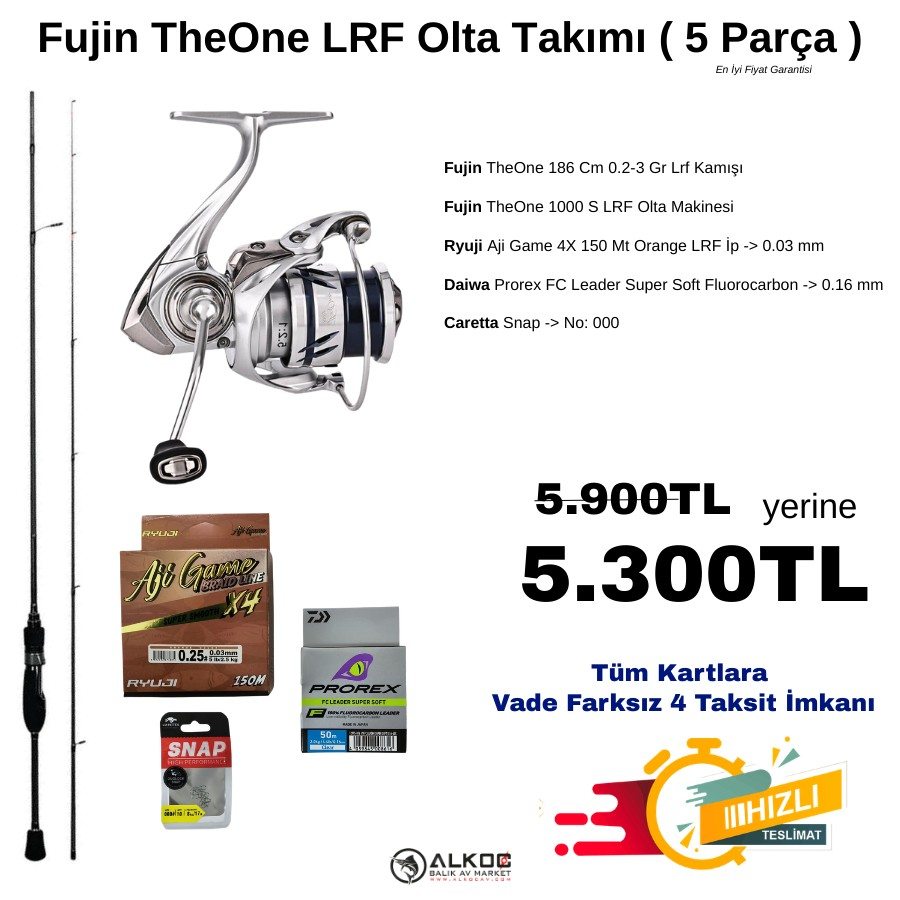 Fujin TheOne LRF Olta Takımı ( 5 Parça )