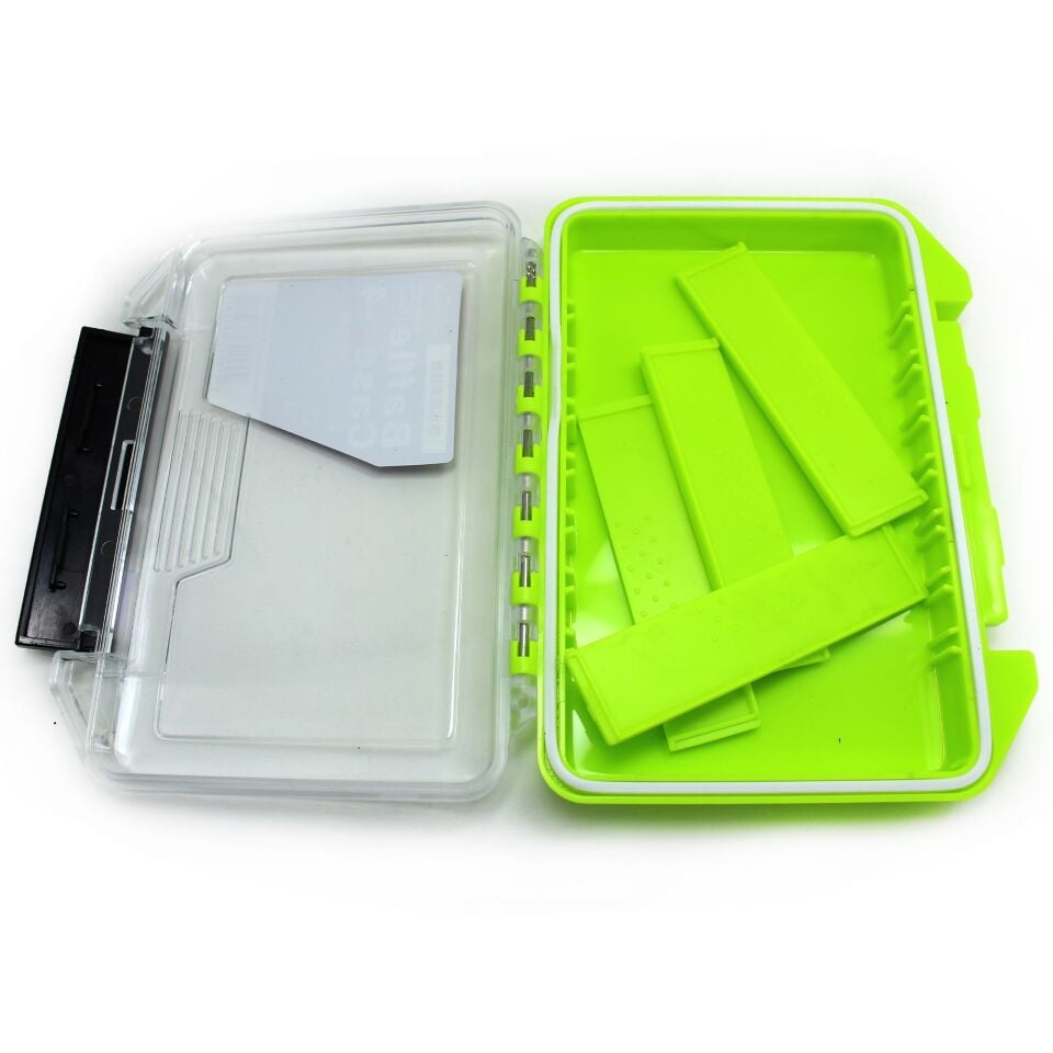 Captain 7240 Profesyonel Contalı Sahte Balık ve Jig Kutusu 15x11x3cm Yeşil