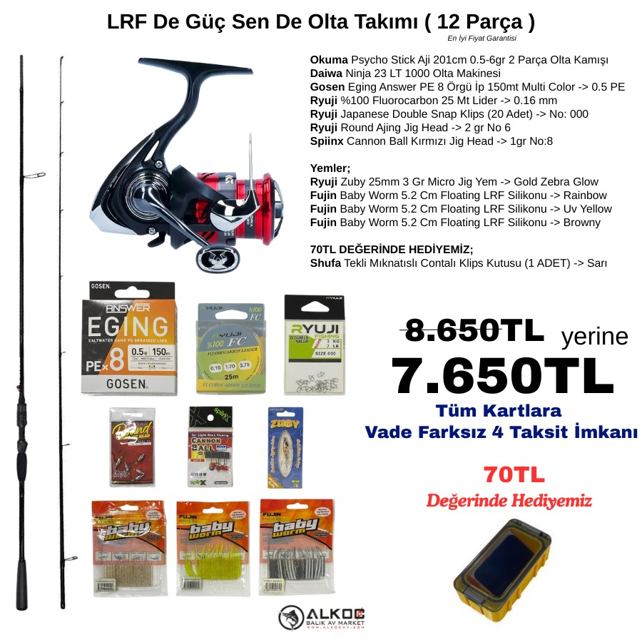 LRF De Güç Sen De Olta Takımı ( 12 Parça )