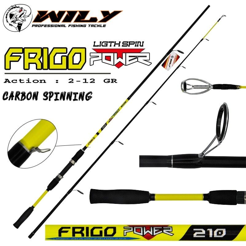 Wily Frigo Power Light Spin Kamış 210 Cm 2-12 Gr