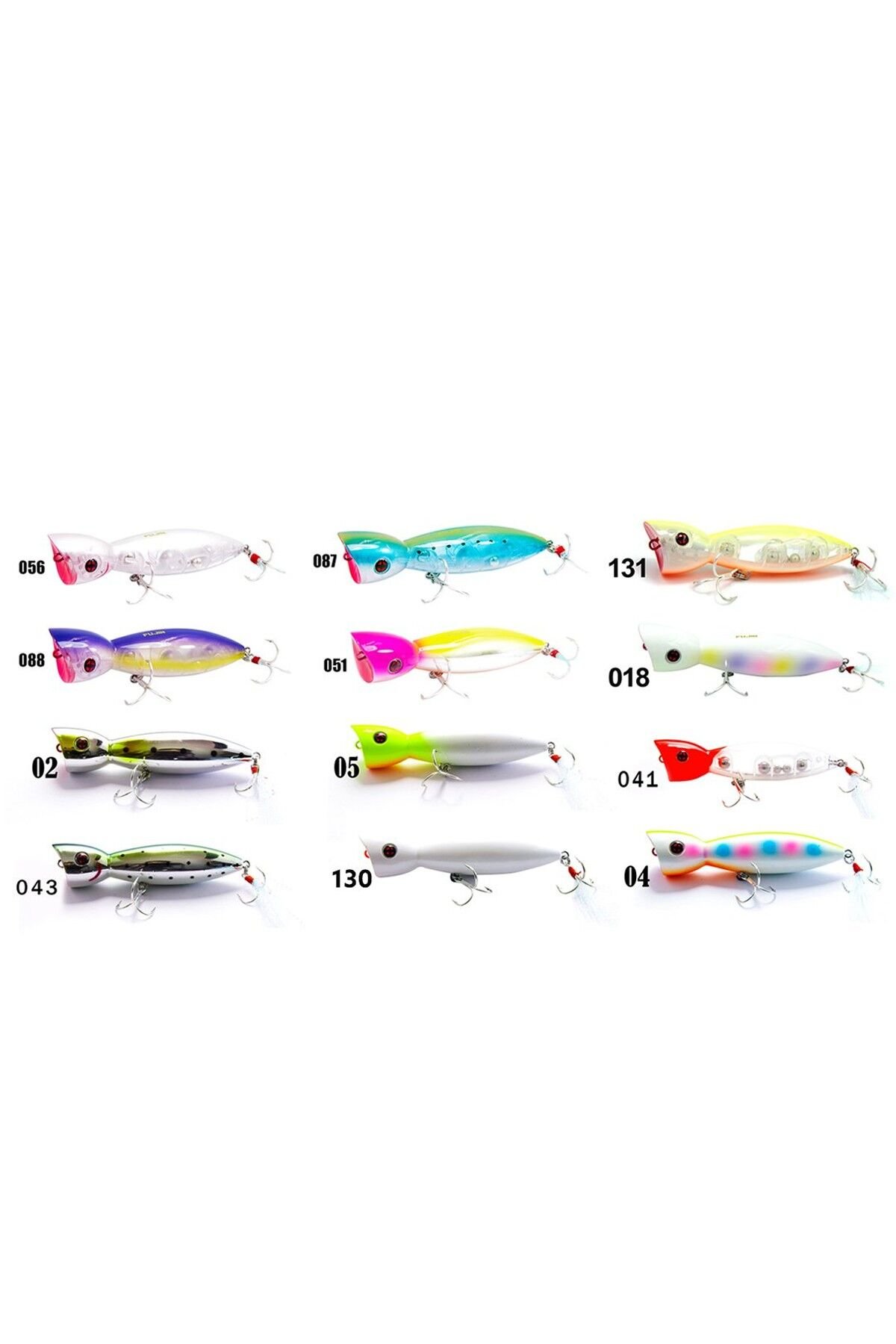 Fujin La-Nina Su Üstü Popper Maket Balık