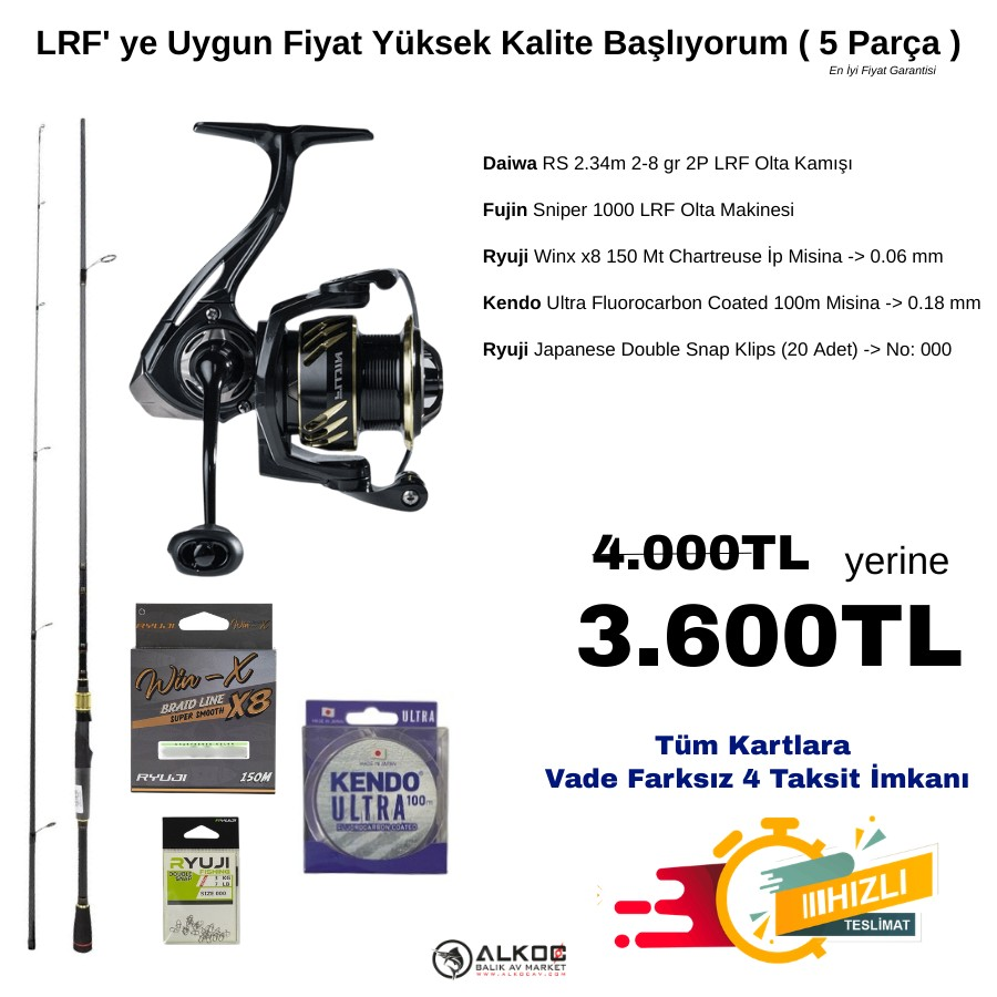 LRF' ye Uygun Fiyat Yüksek Kalite Başlıyorum ( 5 Parça )