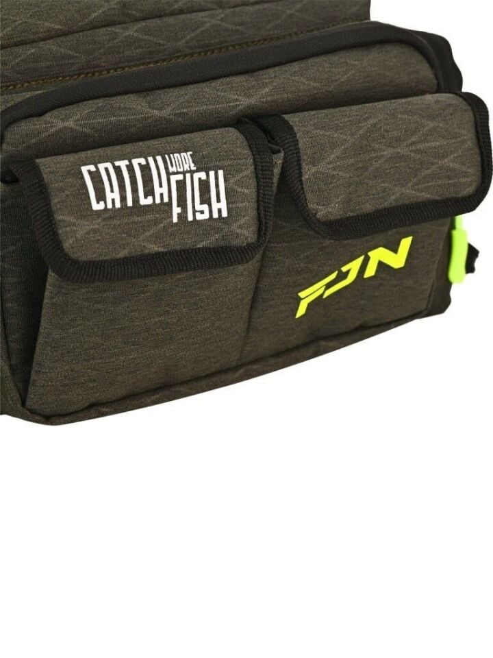 Fujin AjiGo Bel Çantası Khaki - Balıkçı Çantası