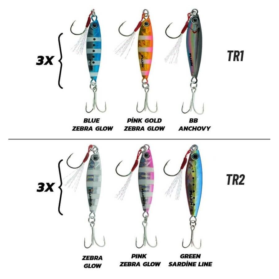 Fujin Jig-X Trio 3lü Micro Jig 5 gr