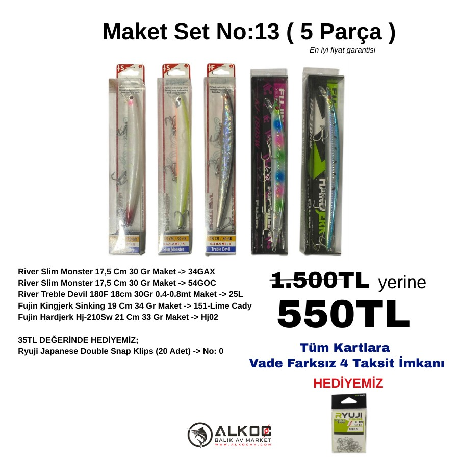 Maket Set No:13 ( 5 Parça )